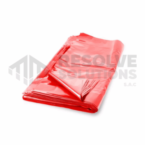 Bolsa de Polietileno de 180 Lt Rojo