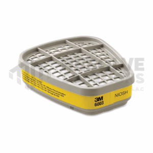 Cartucho 6003 contra Vapores Acidos y Vapotes Organicos 3M