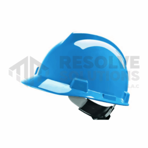 Casco Jockey v-gard MSA color azul