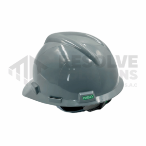 Casco Jockey v-gard MSA color gris