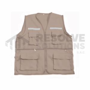 Chaleco Drill tipo H C/ Beige