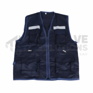 Chaleco Drill tipo H C/ Azul Marino
