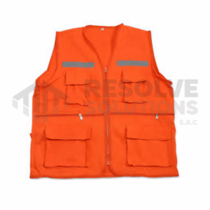 Chaleco Drill tipo H C/ Naranja