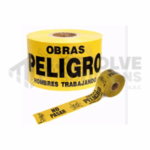 Cinta de seguridad Peligro Amarillo