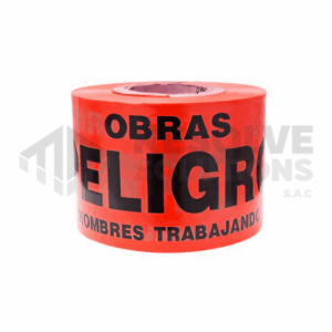Cinta de seguridad Peligro Rojo