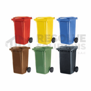 Contenedor de plastico 120Lt (Colores Varios)