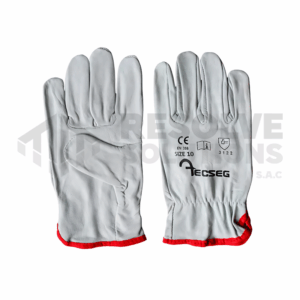 Guante de Badana blanco