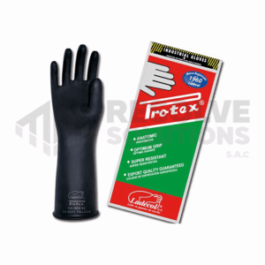 Guante de Jebe 12" Calibre 35