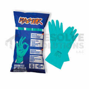 Guante de Nitrilo verde C15 MASTER