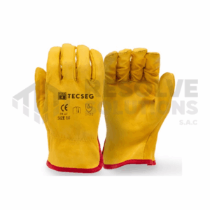 Guante de Badana amarillo