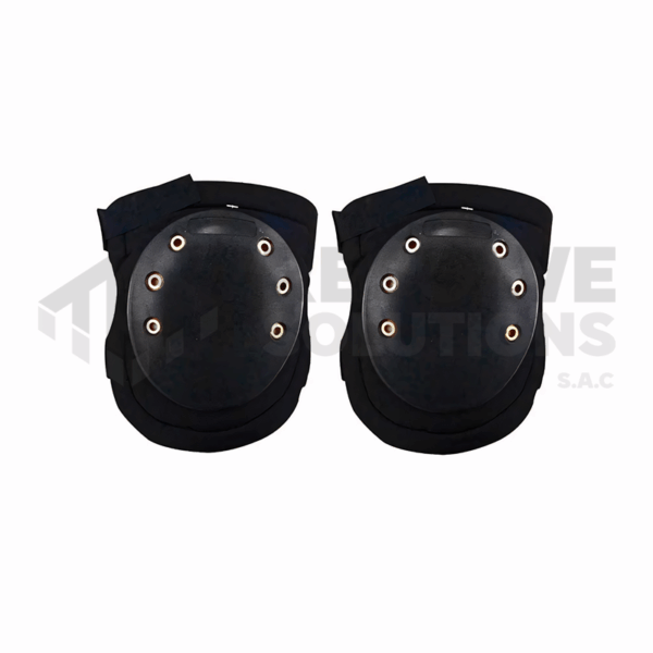 Rodillera Rigida PVC Negra Toolcraft TC1813