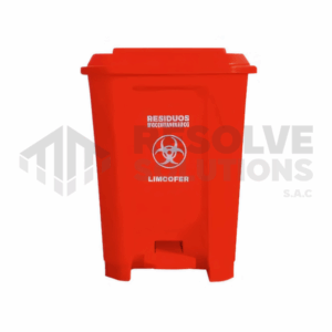 Tacho con Pedal central sin ruedas 30Lt