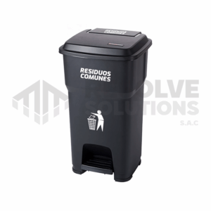 Tacho con Pedal central sin ruedas 80Lt
